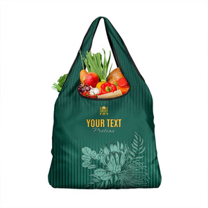Custom South Africa Cricket Grocery Bag Come On Proteas
