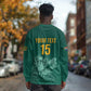 Custom South Africa Cricket Long Sleeve Shirt Come On Proteas