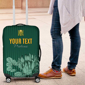 Custom South Africa Cricket Luggage Cover Come On Proteas