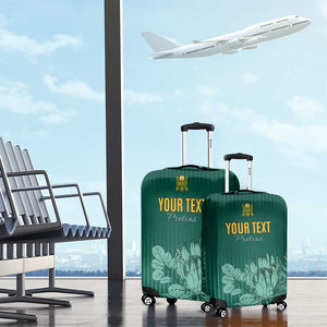 Custom South Africa Cricket Luggage Cover Come On Proteas