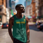 Custom South Africa Cricket Men Tank Top Come On Proteas
