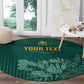 Custom South Africa Cricket Round Carpet Come On Proteas