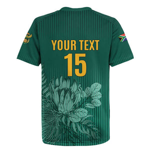 Custom South Africa Cricket Rugby Jersey Come On Proteas