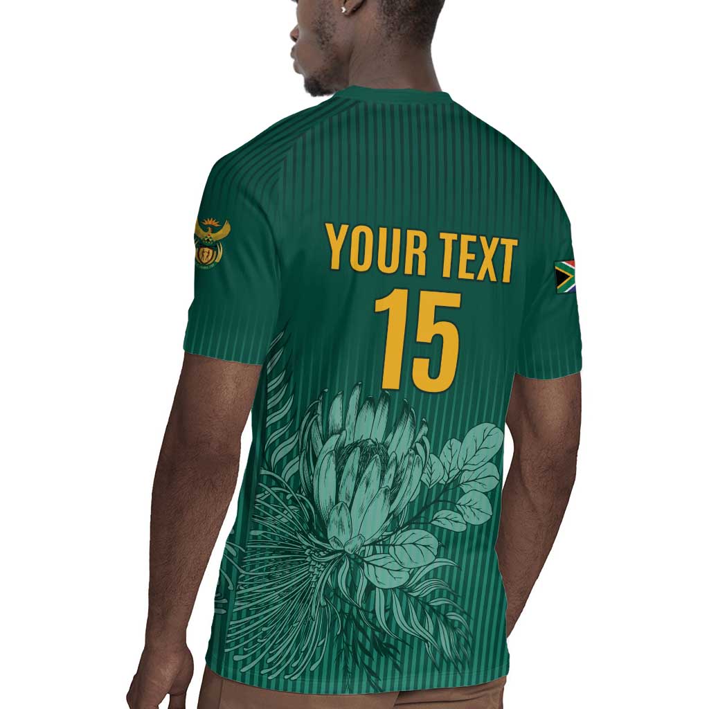 Custom South Africa Cricket Rugby Jersey Come On Proteas