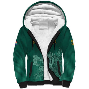 Custom South Africa Cricket Sherpa Hoodie Come On Proteas