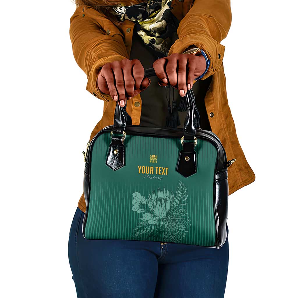 Custom South Africa Cricket Shoulder Handbag Come On Proteas