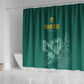 Custom South Africa Cricket Shower Curtain Come On Proteas