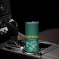Custom South Africa Cricket Skinny Tumbler Come On Proteas