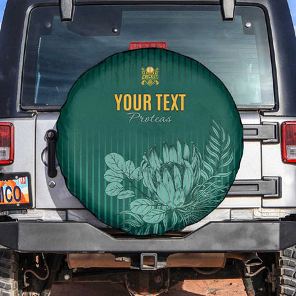 Custom South Africa Cricket Spare Tire Cover Come On Proteas
