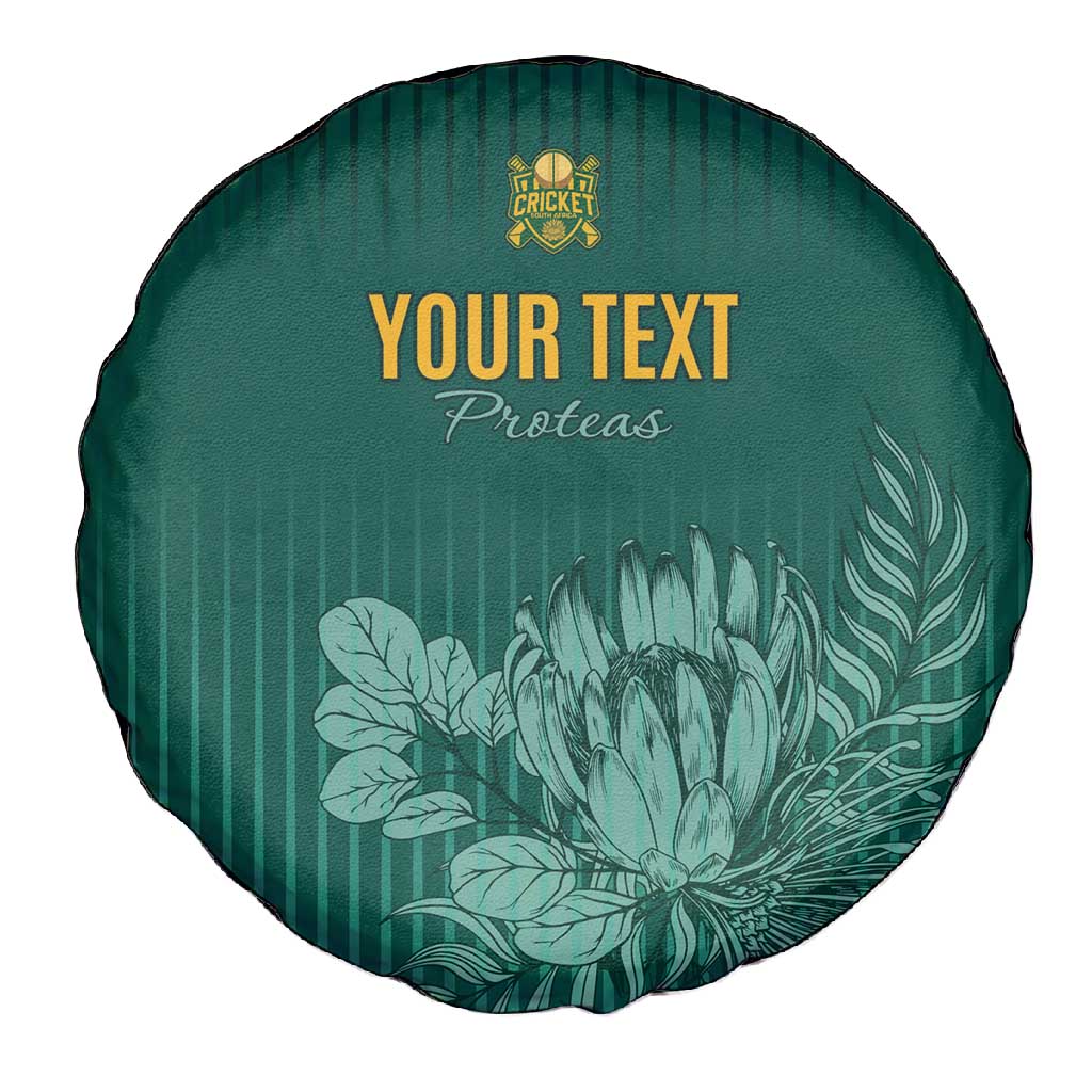 Custom South Africa Cricket Spare Tire Cover Come On Proteas