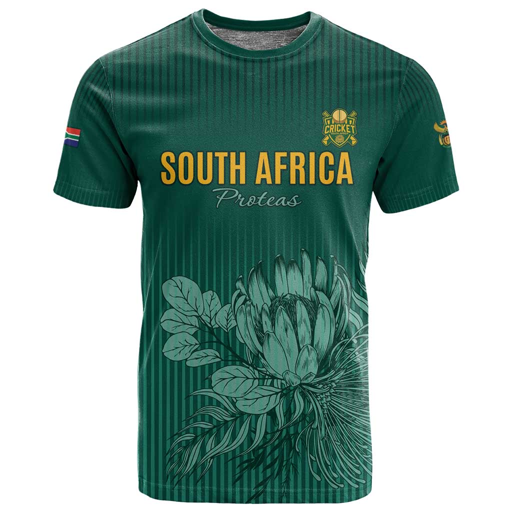 Custom South Africa Cricket T shirt Come On Proteas