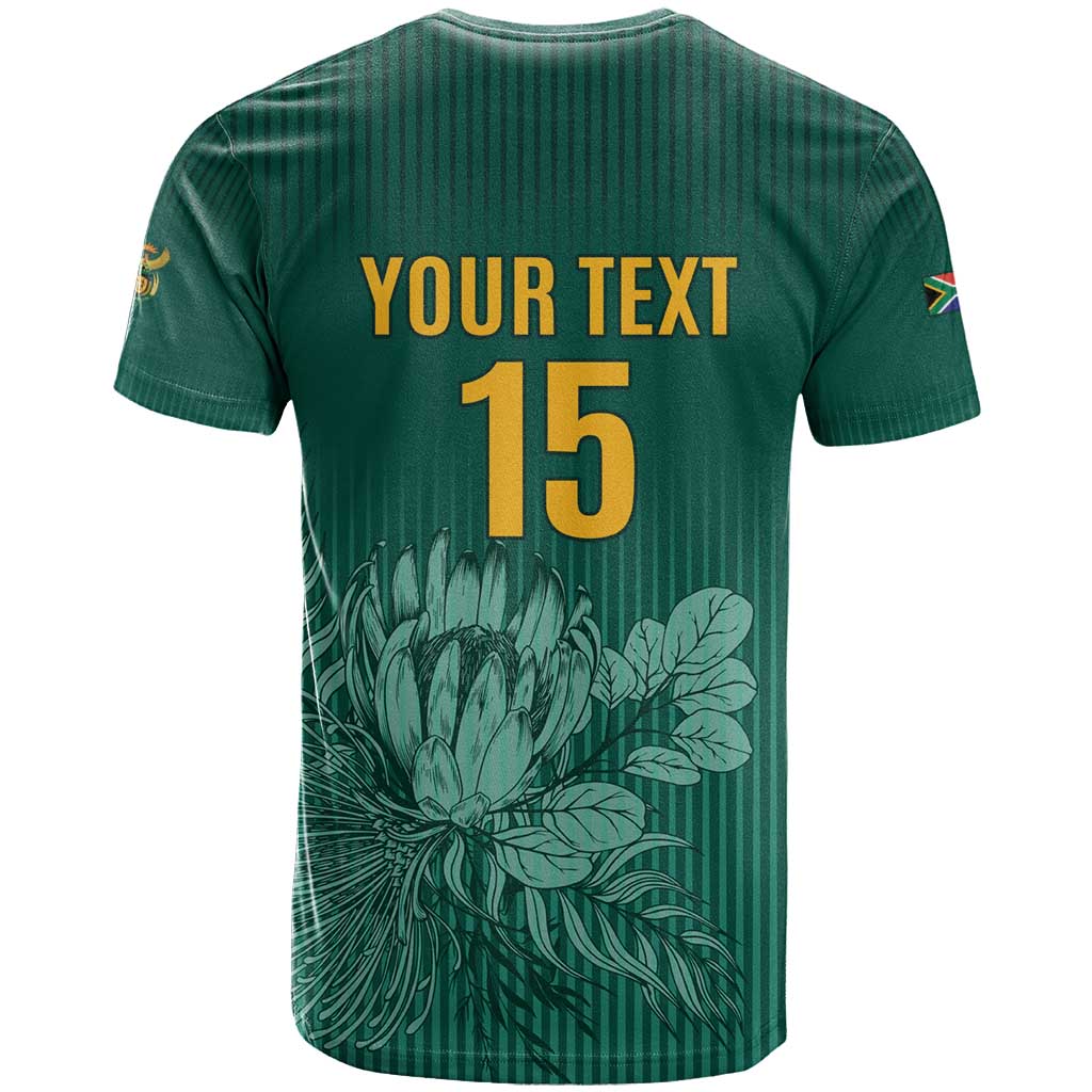 Custom South Africa Cricket T shirt Come On Proteas