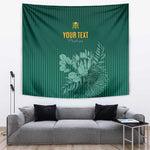 Custom South Africa Cricket Tapestry Come On Proteas