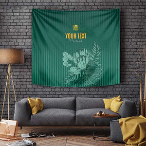 Custom South Africa Cricket Tapestry Come On Proteas