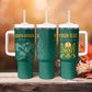 Custom South Africa Cricket Tumbler With Handle Come On Proteas
