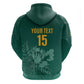 Custom South Africa Cricket Zip Hoodie Come On Proteas