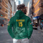 Custom South Africa Cricket Zip Hoodie Come On Proteas