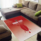 Kenya Football Custom Area Rug Go Harambee Stars Go