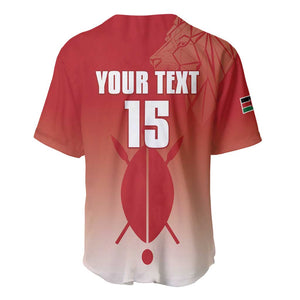 Kenya Football Custom Baseball Jersey Go Harambee Stars Go