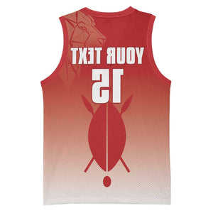 Kenya Football Custom Basketball Jersey Go Harambee Stars Go - African Pride