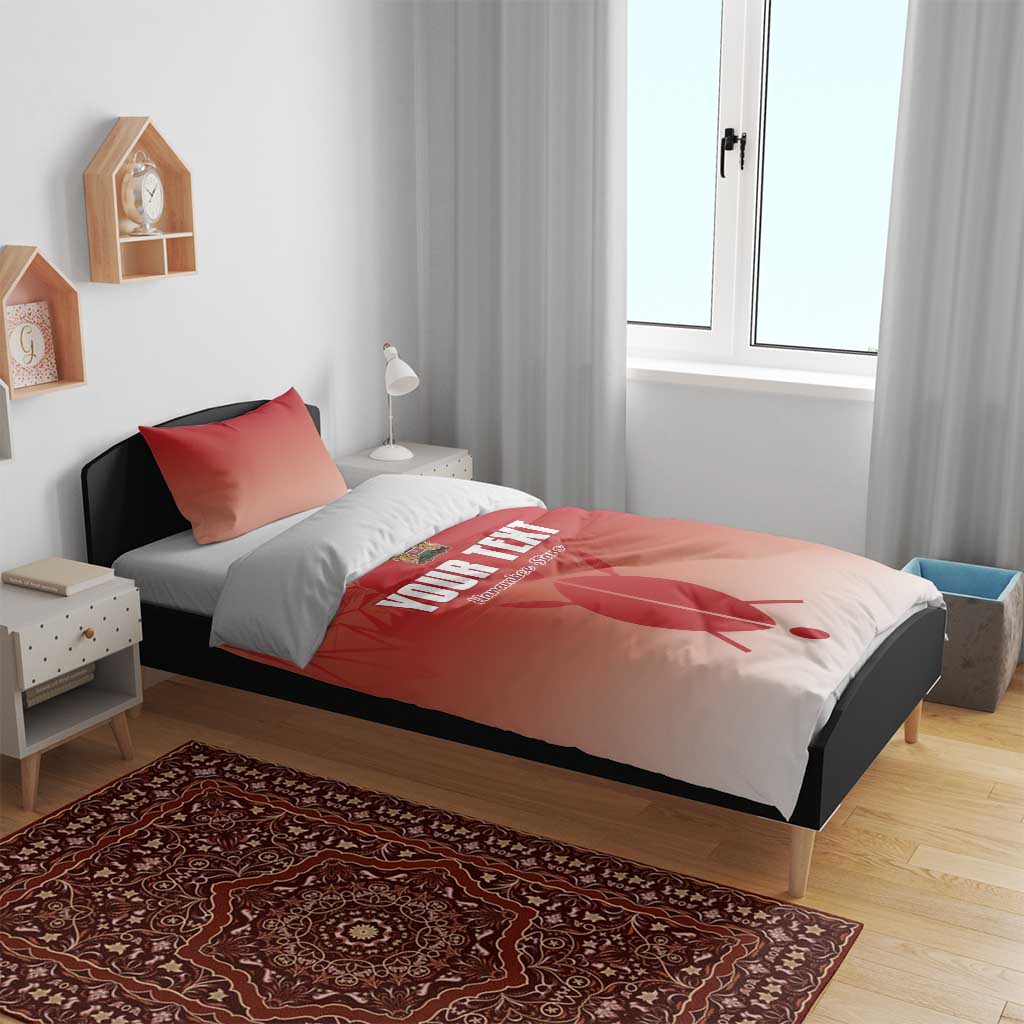 Kenya Football Custom Bedding Set Go Harambee Stars Go