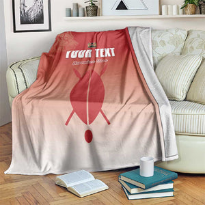 Kenya Football Custom Blanket Go Harambee Stars Go