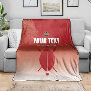 Kenya Football Custom Blanket Go Harambee Stars Go