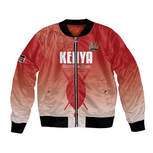 Kenya Football Custom Bomber Jacket Go Harambee Stars Go