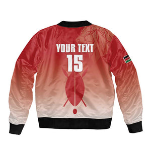 Kenya Football Custom Bomber Jacket Go Harambee Stars Go