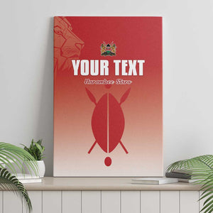 Kenya Football Custom Canvas Wall Art Go Harambee Stars Go