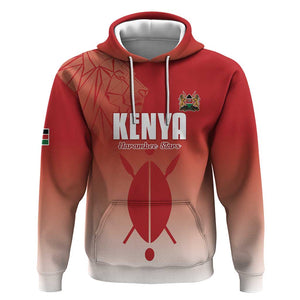 Kenya Football Custom Hoodie Go Harambee Stars Go