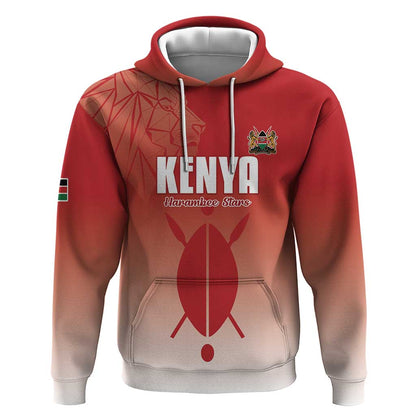 Kenya Football Custom Hoodie Go Harambee Stars Go