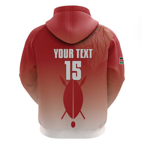 Kenya Football Custom Hoodie Go Harambee Stars Go