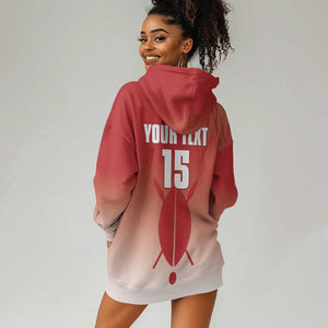 Kenya Football Custom Hoodie Dress Go Harambee Stars Go