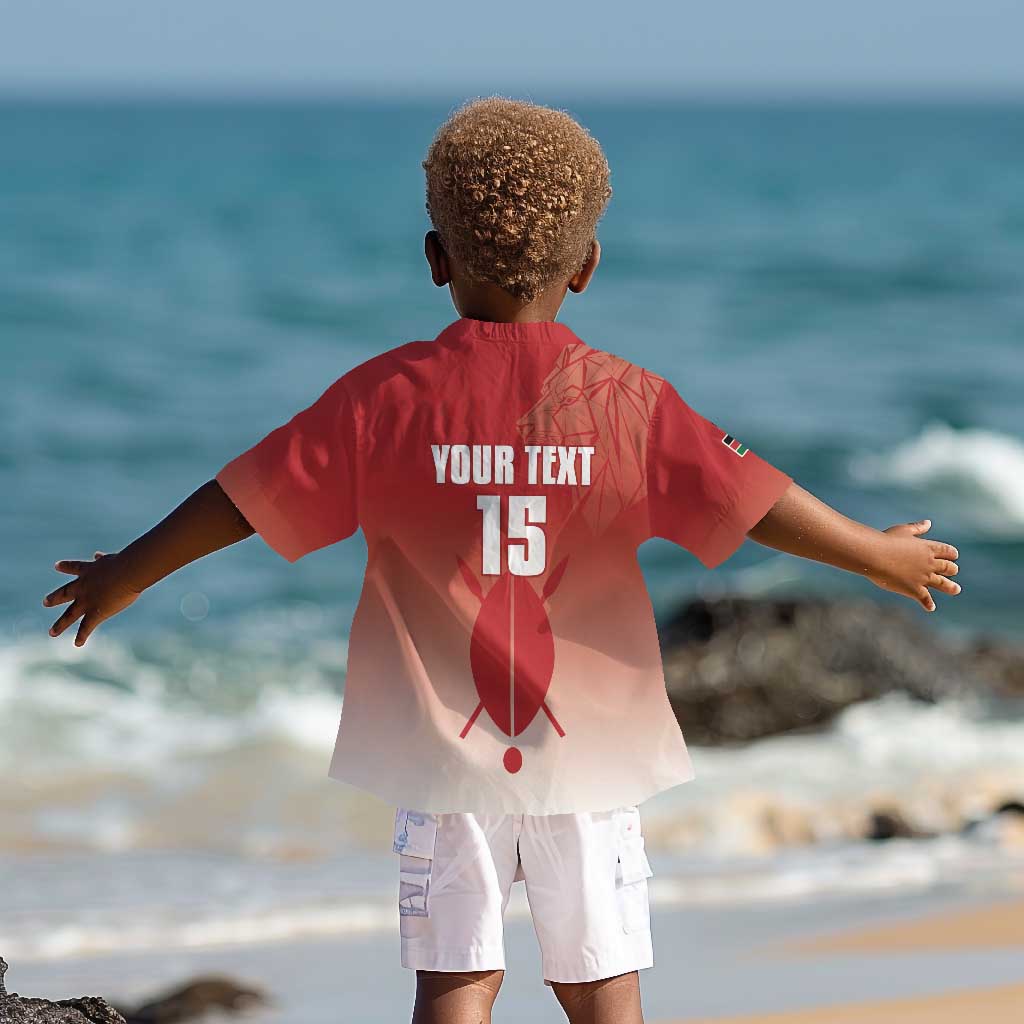 Kenya Football Custom Kid Hawaiian Shirt Go Harambee Stars Go