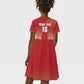 Kenya Football Custom Kid Short Sleeve Dress Go Harambee Stars Go