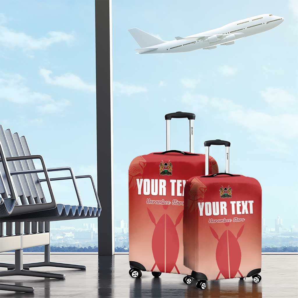 Kenya Football Custom Luggage Cover Go Harambee Stars Go