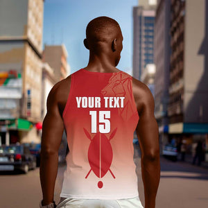 Kenya Football Custom Men Tank Top Go Harambee Stars Go