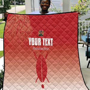 Kenya Football Custom Quilt Go Harambee Stars Go