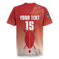 Kenya Football Custom Rugby Jersey Go Harambee Stars Go