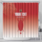Kenya Football Custom Shower Curtain Go Harambee Stars Go