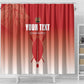 Kenya Football Custom Shower Curtain Go Harambee Stars Go