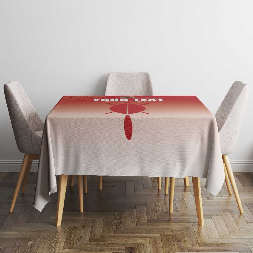 Kenya Football Custom Tablecloth Go Harambee Stars Go