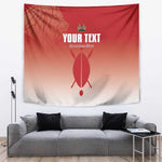 Kenya Football Custom Tapestry Go Harambee Stars Go