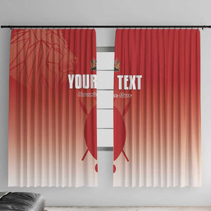 Kenya Football Custom Window Curtain Go Harambee Stars Go