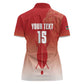 Kenya Football Custom Women Polo Shirt Go Harambee Stars Go