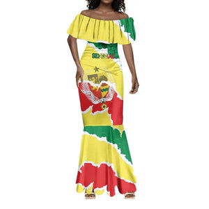 Custom Senegal Beach Soccer 2025 Mermaid Dress Go Champions - Grunge Style