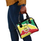 Custom Senegal Beach Soccer 2025 Shoulder Handbag Go Champions - Grunge Style