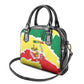 Custom Senegal Beach Soccer 2025 Shoulder Handbag Go Champions - Grunge Style
