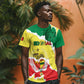 Custom Senegal Beach Soccer 2025 T shirt Go Champions - Grunge Style